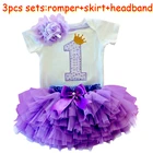 Комплекты одежды для маленьких девочек, детские комбинезоны, юбка, повязка на голову, костюмы для 1 года, комплекты эксклюзивной одежды для младенцев