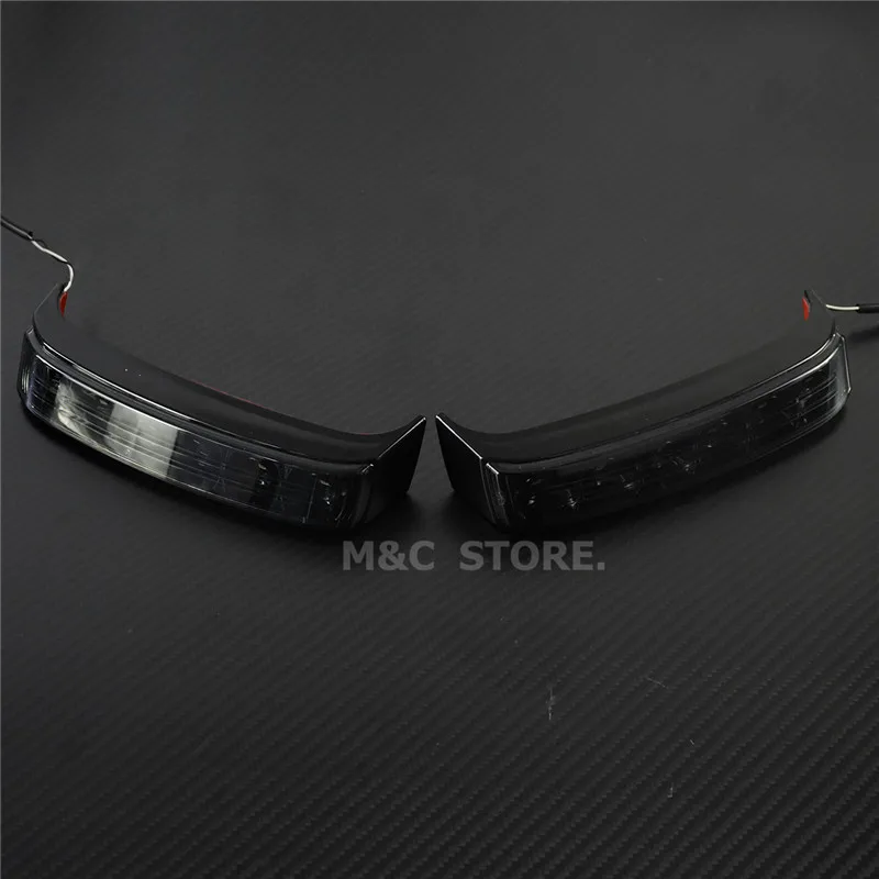 Сумка для седла корпус багажа указатель поворота мигающий светильник задний