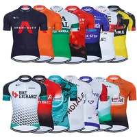 2021 summer mens team cycling jersey mtb uniform mountain bike clothing quick dry bicycle clothes short maillot