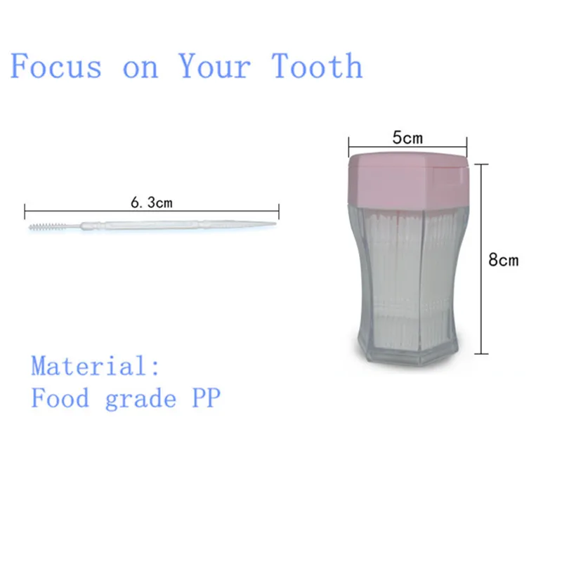 200 шт./кор. зубная нить щетка гигиена полости рта Флоссер межзубная 6 3 см | Красота