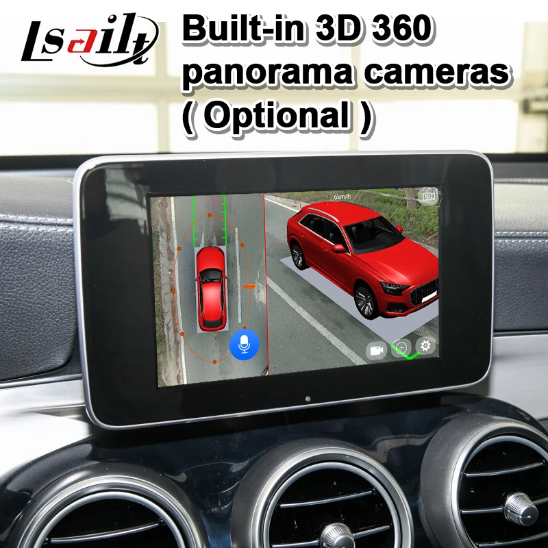 Видеоинтерфейс Lsailt CarPlay и Android для Mercedes Benz A class ntg5.0 5 4 с GPS навигацией Netflix YouTube GLA