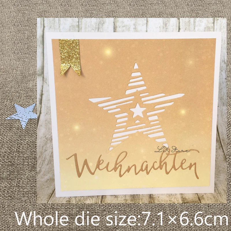 

New Design Craft Metal Cutting Die die cuts stripe star decoration scrapbook Album Paper Card Craft Embossing die cuts