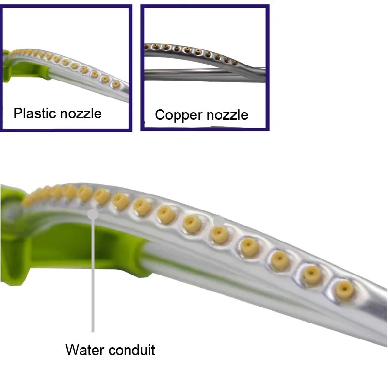 16 отверстий Оросители газона Автоматическая садовая насадка для полива качели