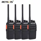 PMR рация 4 шт Retevis RT24 PMR446 без лицензии VOX Hands-free удобные рации Comunicador для отеляресторана и т. Д.