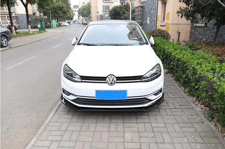 Защитный диффузор для переднего бампера Golf 7 5 подходит 2018 2019 Volkswagen golf комплект