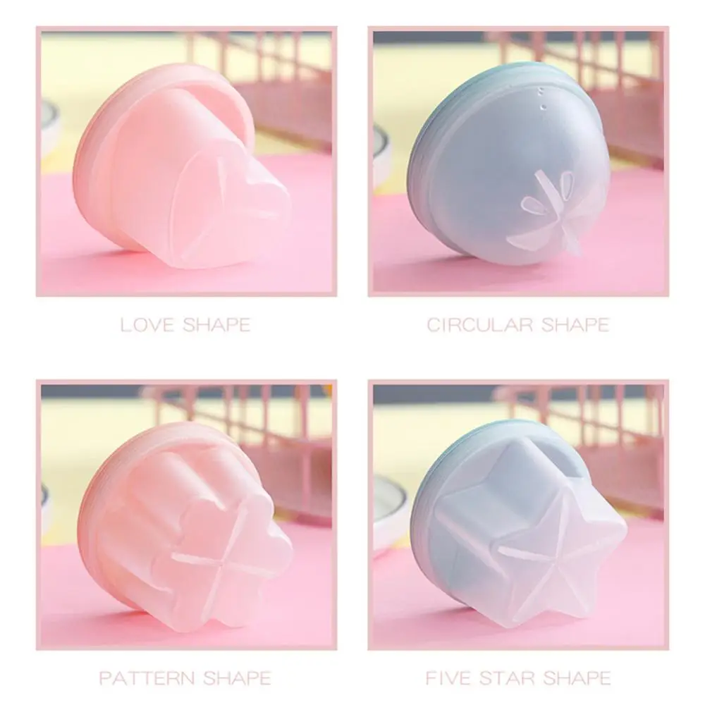 4 шт./компл. практичный пластиковый кухонный котел для яиц с крышкой и кисточкой