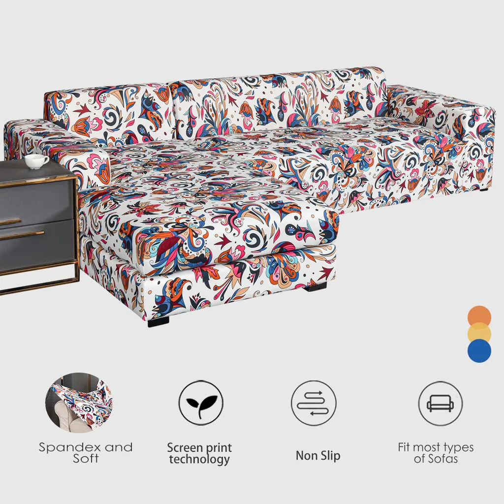 

Printed sofa cover Floral Living room sofa cover European style Sofa towel furniture cover armchair cover