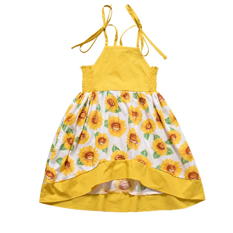 Burgundy Princess Dresses Girls Floral Asymmetrical Evening Party Dress for Kids Summer Modis Girl Costume | Детская одежда и