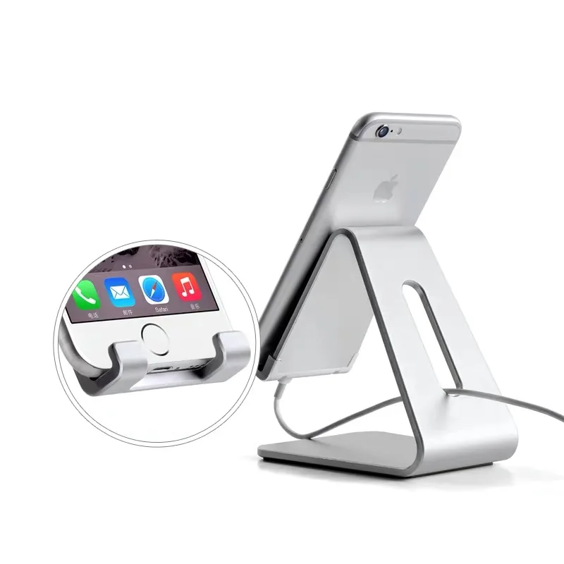 universal desktop mobile phone holder for iphone ipad aluminum alloy desk tablet stand table support for samsung xiaomirealme free global shipping