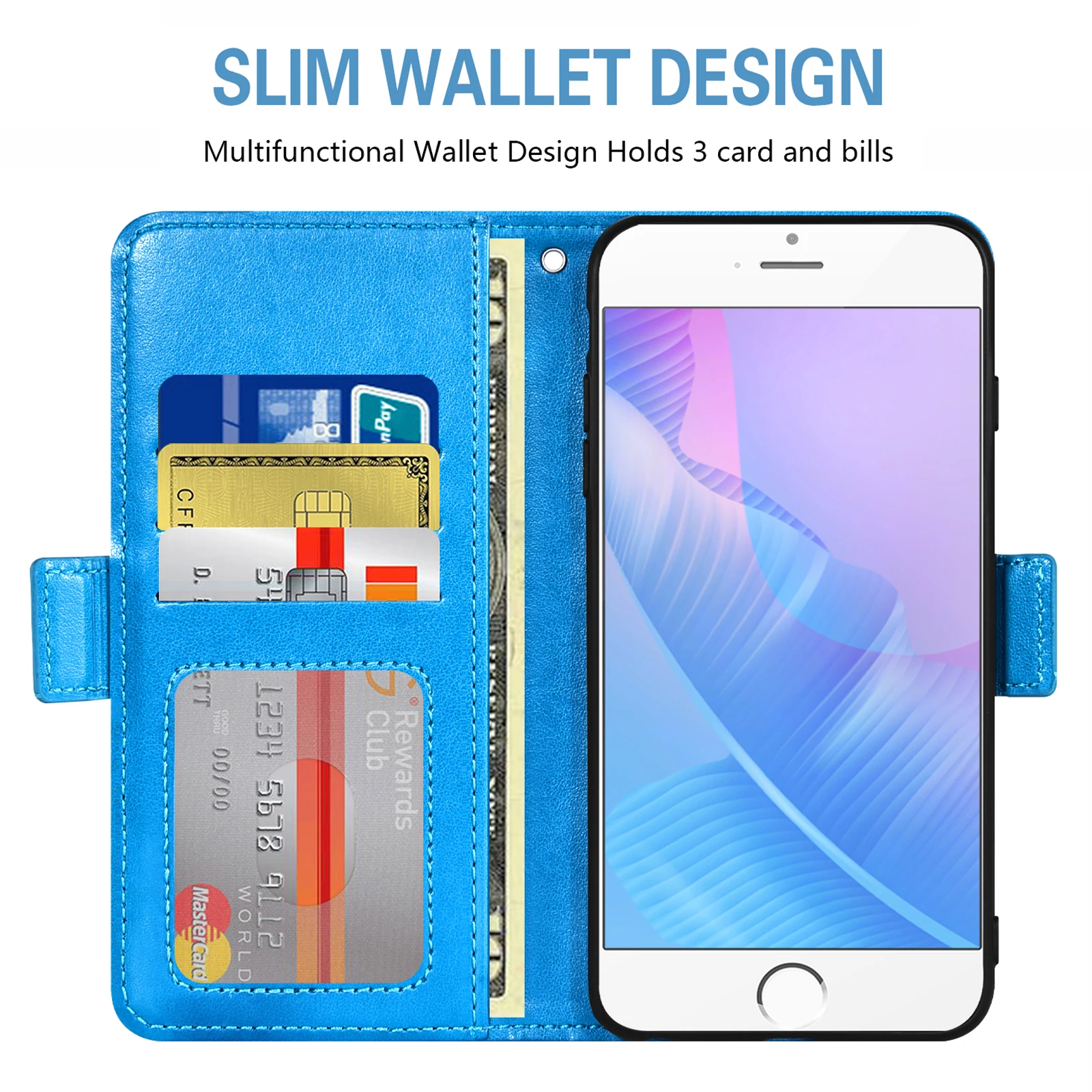 Flip Leather Wallet Cover For Alcatel Tetra 3V 2018 2019 S1 Apprise/Glimpse/Volta/1B 2020 Case | Мобильные телефоны и