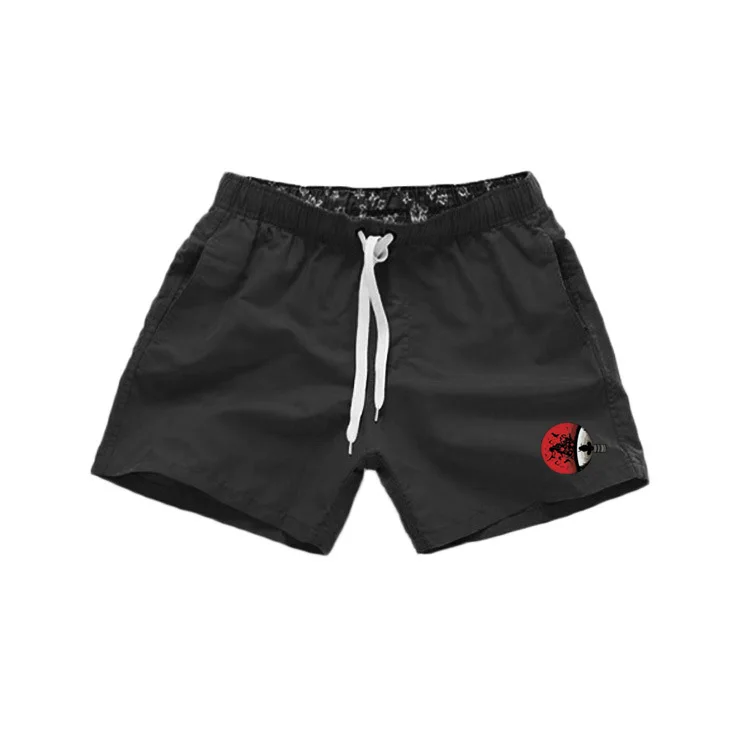 

European and American Summer Shorts Surfing Plain Color Printed Men's Beach Pants Item Type Material Model Number Pattern Type