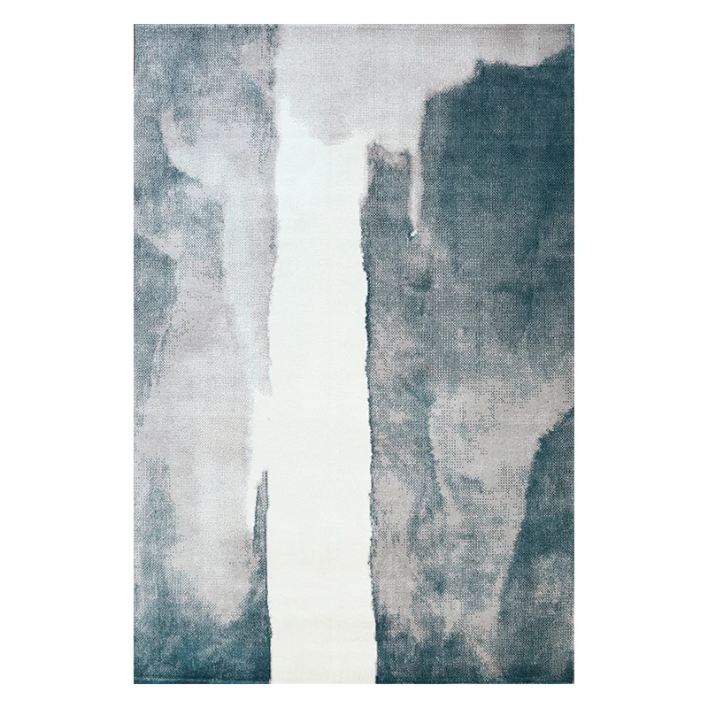 Пост современный стиль абстрактный серый художественный ковер для гостиной