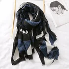 Осенне-зимняя женская шелковая пляжная качественная шаль из льна и хлопка, шелковые женские модные шарфы, популярный хиджаб, глушитель, глушитель