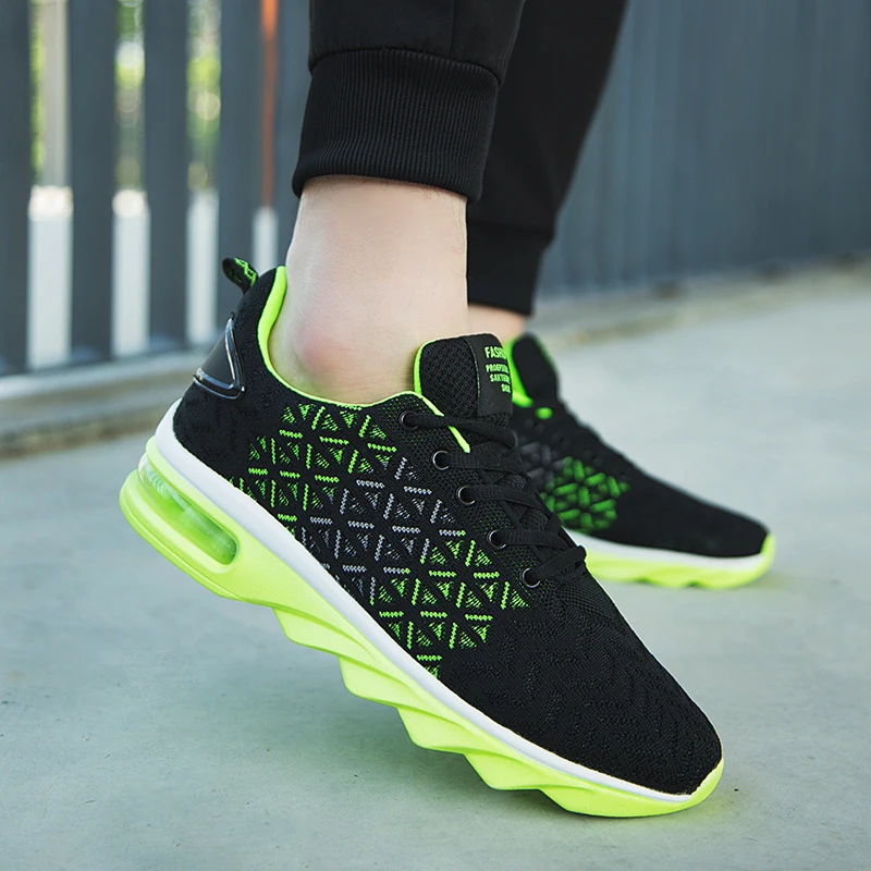 Новый стиль модные мужские легкие кроссовки для бега уличная спортивная обувь