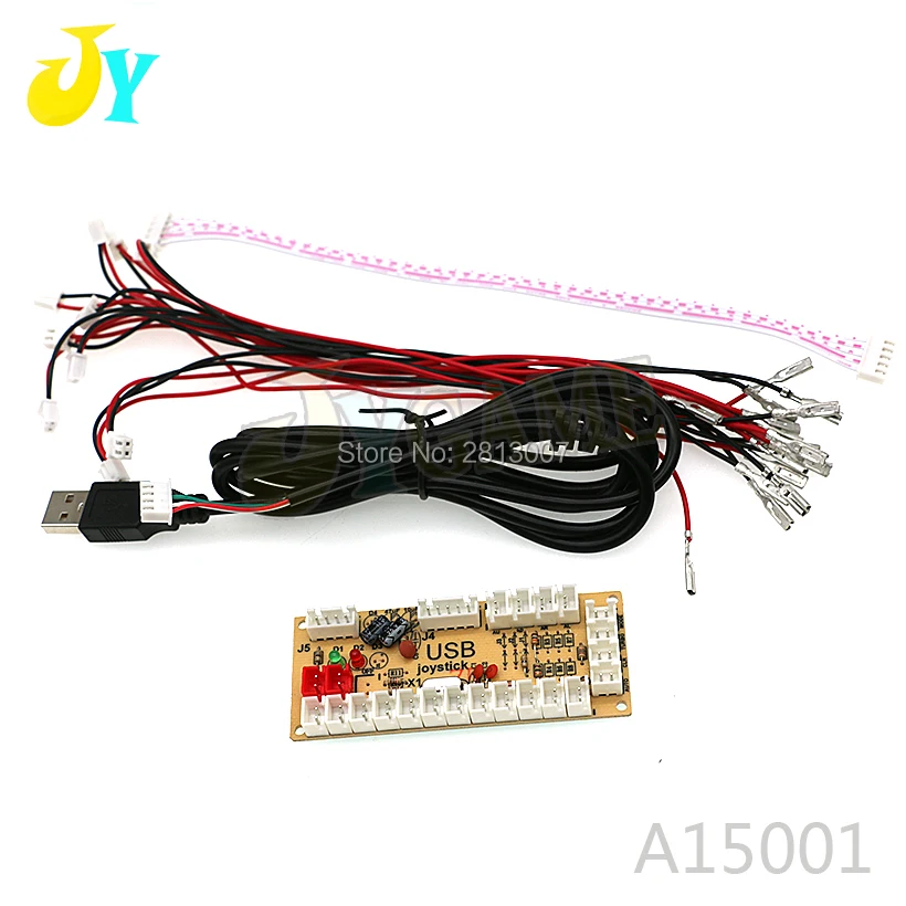 Zero Delay Arcade USB энкодер PC Raspberry pi 1 2 3 на джойстик для 5 контактного джойстика и кнопки 8