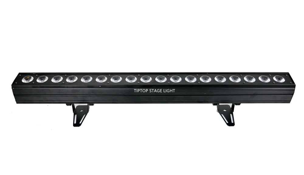 Gigertop 18x18 Вт RGBWA UV 6в1 пиксельный светодиодный светильник для прожектора 1 м длиной Tyanshine светодиоды индивидуальный DMX вентилятор для управления крутая модель для помещений