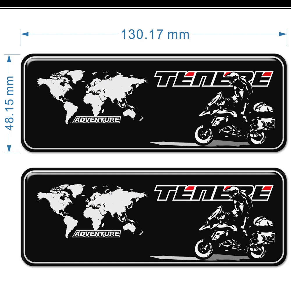 Защитные наклейки на бак 1200XT для YAMAHA ADVENTURE TOURING TENERE 700 1200 XT значок с супер эмблемой