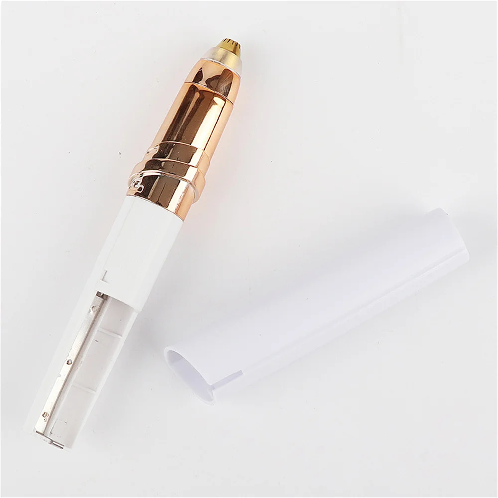 Электрический триммер для бровей безболезненный эпилятор мини-бритва