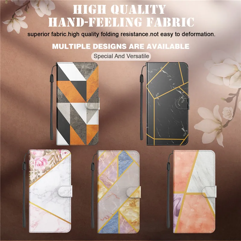 

For Samsung Galaxy M42 5G 2021 Marble Luxury Flip Case Samsung M42 M 42 Leather Wallet Case for Galaxy M42 Stand Funda Cover
