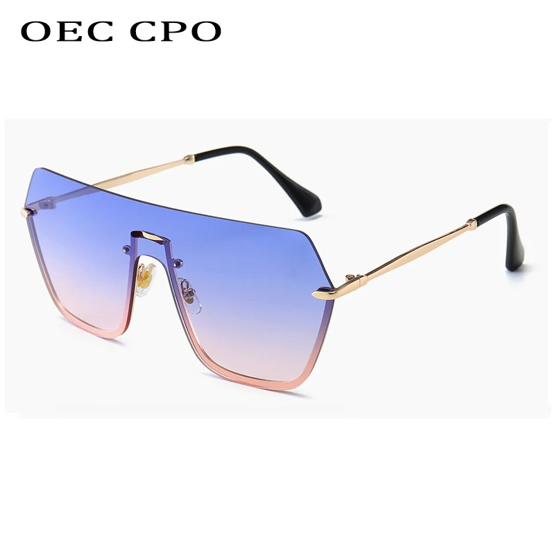 Очки солнцезащитные женские и мужские большие квадратные модные брендовые