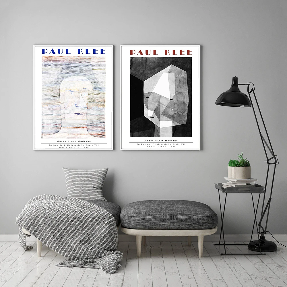 

Modern Poster Paul Klee Prints Canvas Painting Abstract Art Print Klee Color Mosaics Wall Picture For Living Room Home Decor