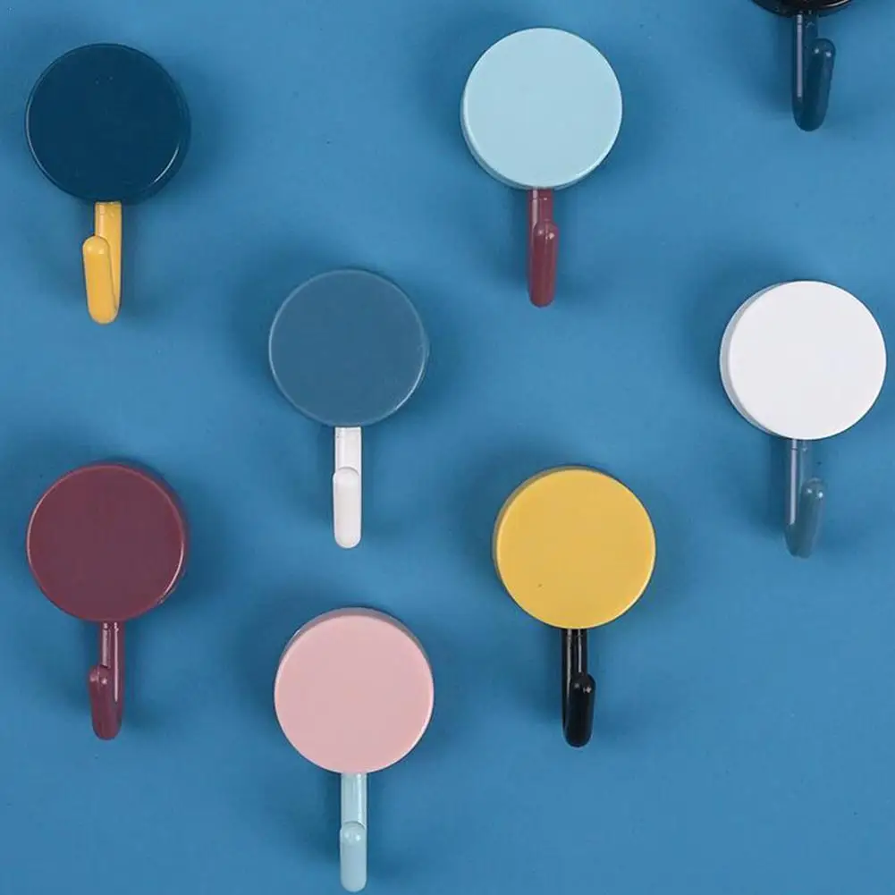 

1pc Towel Hook Hat Coat Key Hook Wall Hanger For Bathroom Kitchen Clothes Hallway Wall Hooks Home Decor Indoor Y9G8