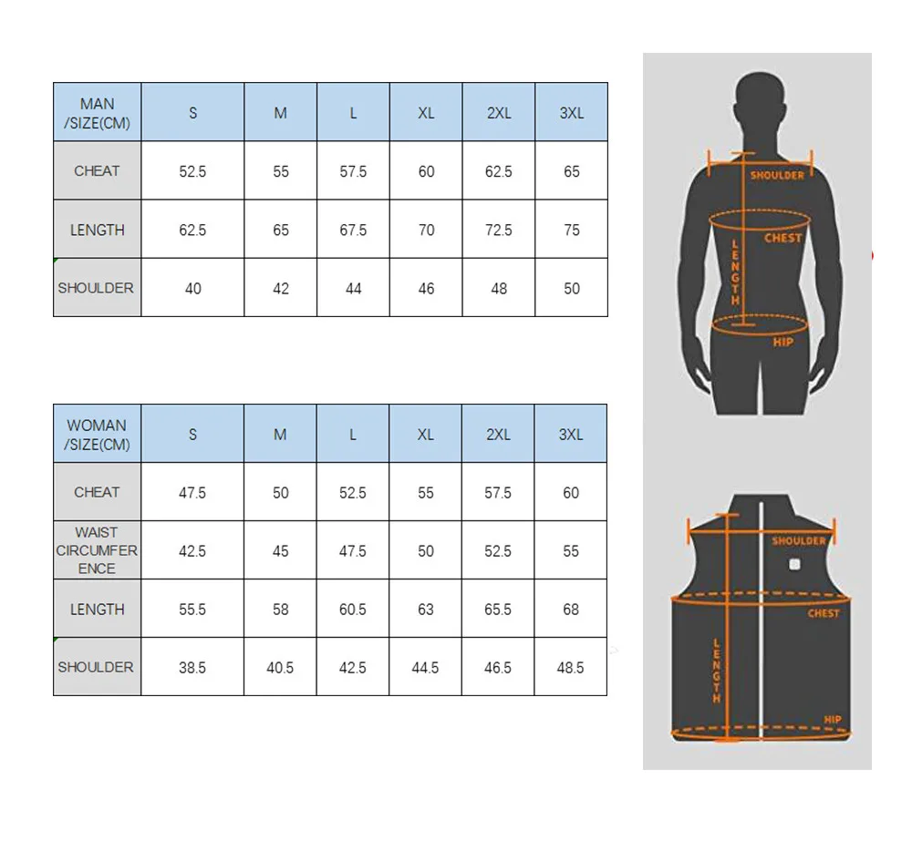Winter Charging Heating Vest Water Washing Thermal Warm Woman Man For Camping Hiking Skiing Outing Heated | Спорт и развлечения