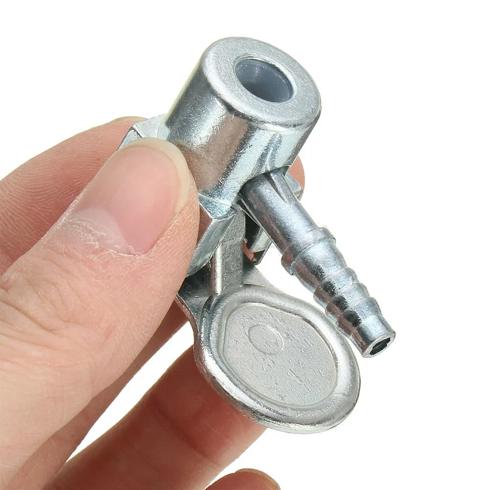 

Pratical Zinc Alloy 5.95x1.7cm Portable Auto Inflatable Chuck Tire Inflator Tool Valve Air Connection Compressed Inflator