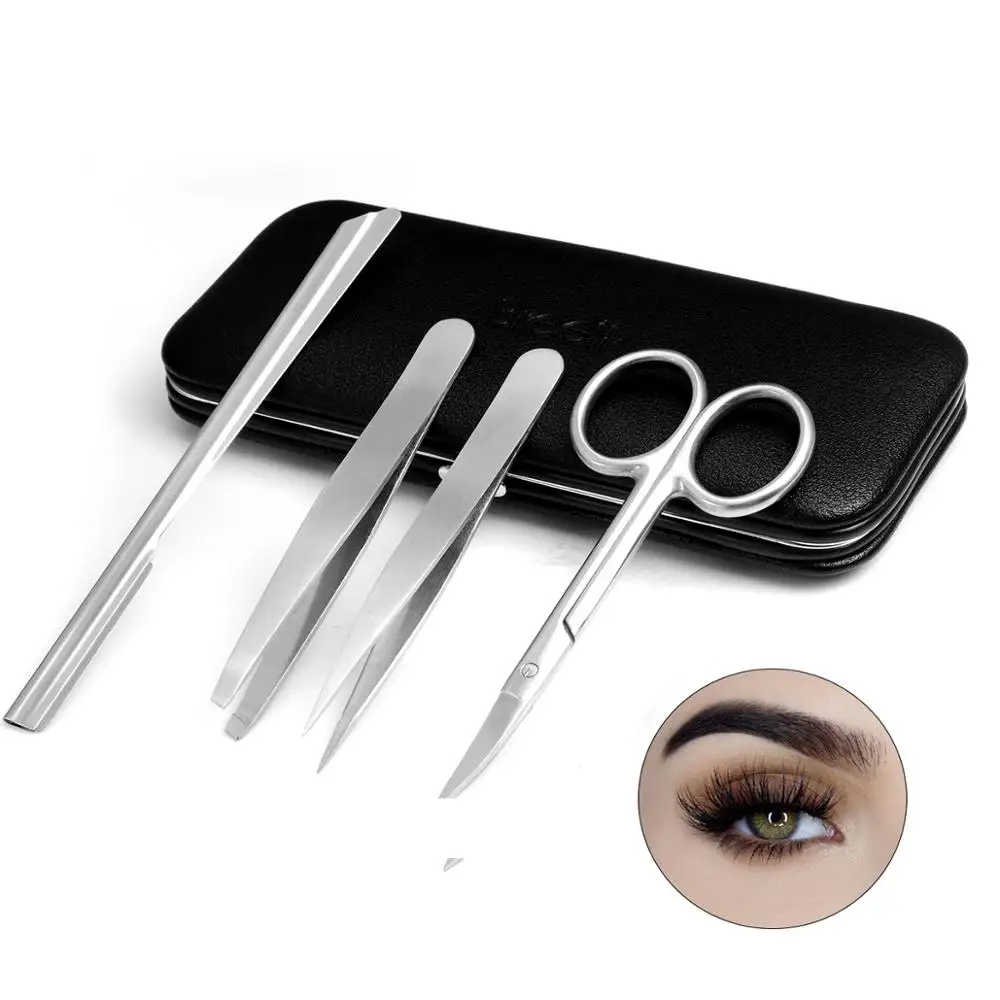 Набор для стрижки бровей бритва волос на лице коррекции женщин средство удаления