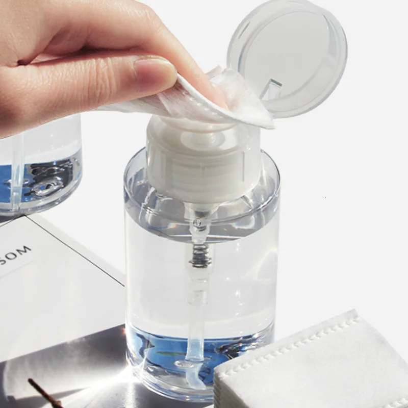 Профессиональный контейнер для снятия лака ногтей жидкое спиртовое масло