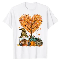 its fall yall cute gnomes pumpkin autumn tree fall leaves t shirt kawaii clothes graphic tees