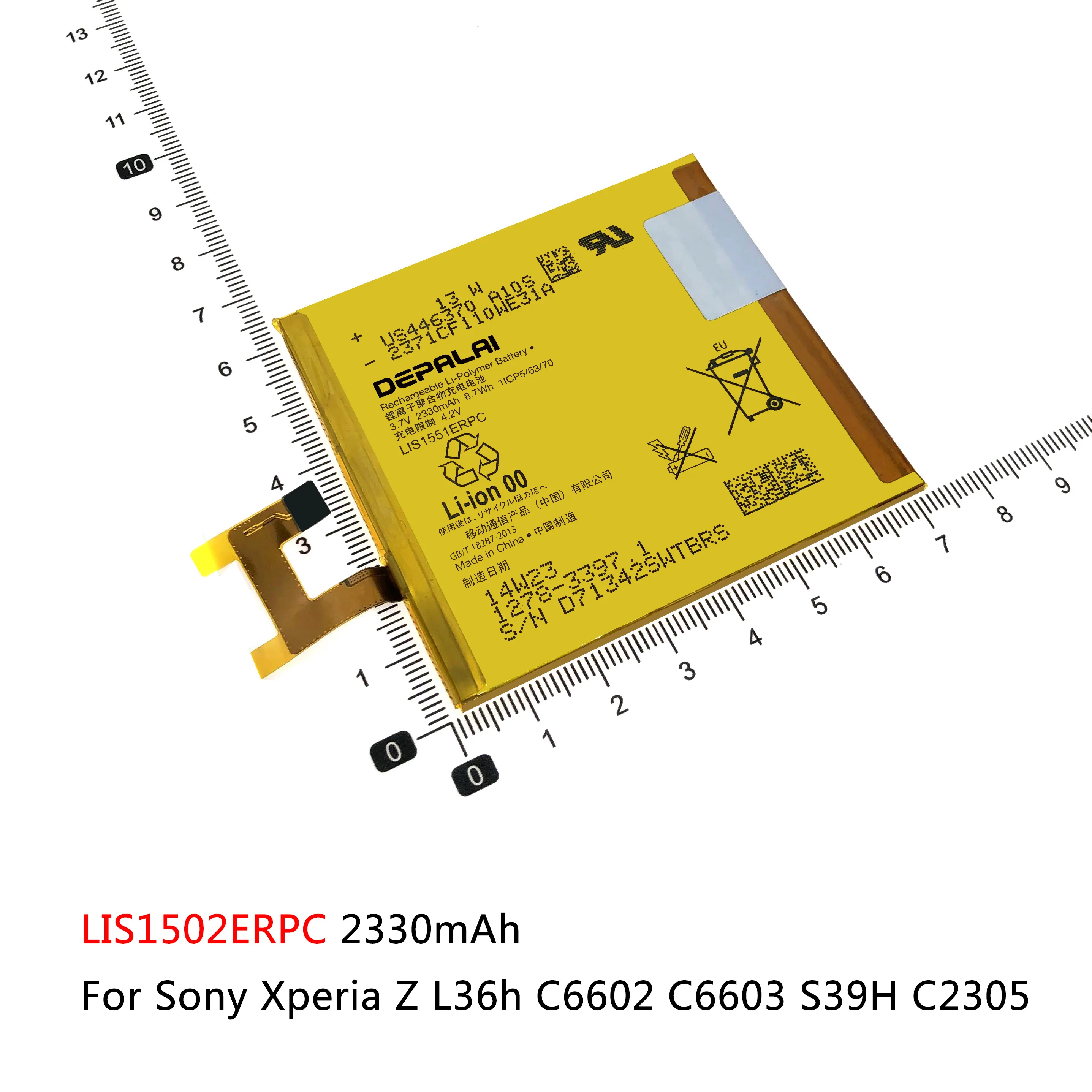 Аккумулятор LIS1546ERPC LIS1501ERPC LIS1502ERPC для Sony Xperia C3 T3 S55T S55U ZL L35h ZQ L35 C6502 Z L36h C6602 C6603 S39H |