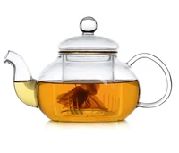 handmade heat resistant borosilicate glass thick tea pot filter chinese kungfu thee theepot scented afternoon tea