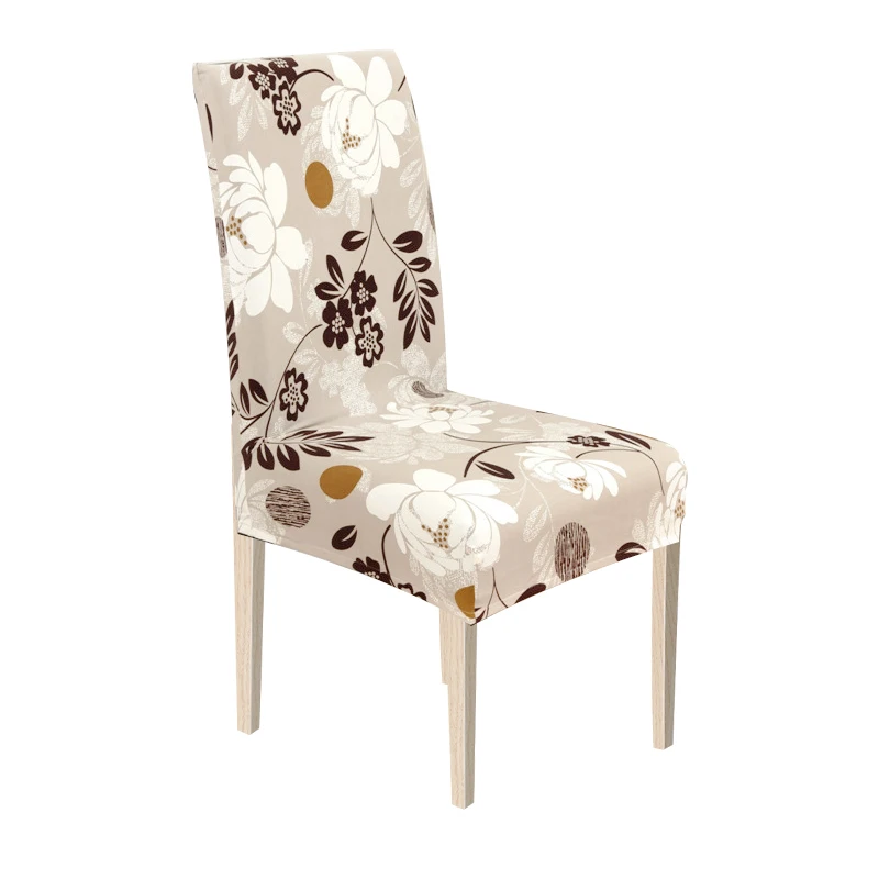 Чехол на стул эластичное защитное покрытие из спандекса для столовой кухни