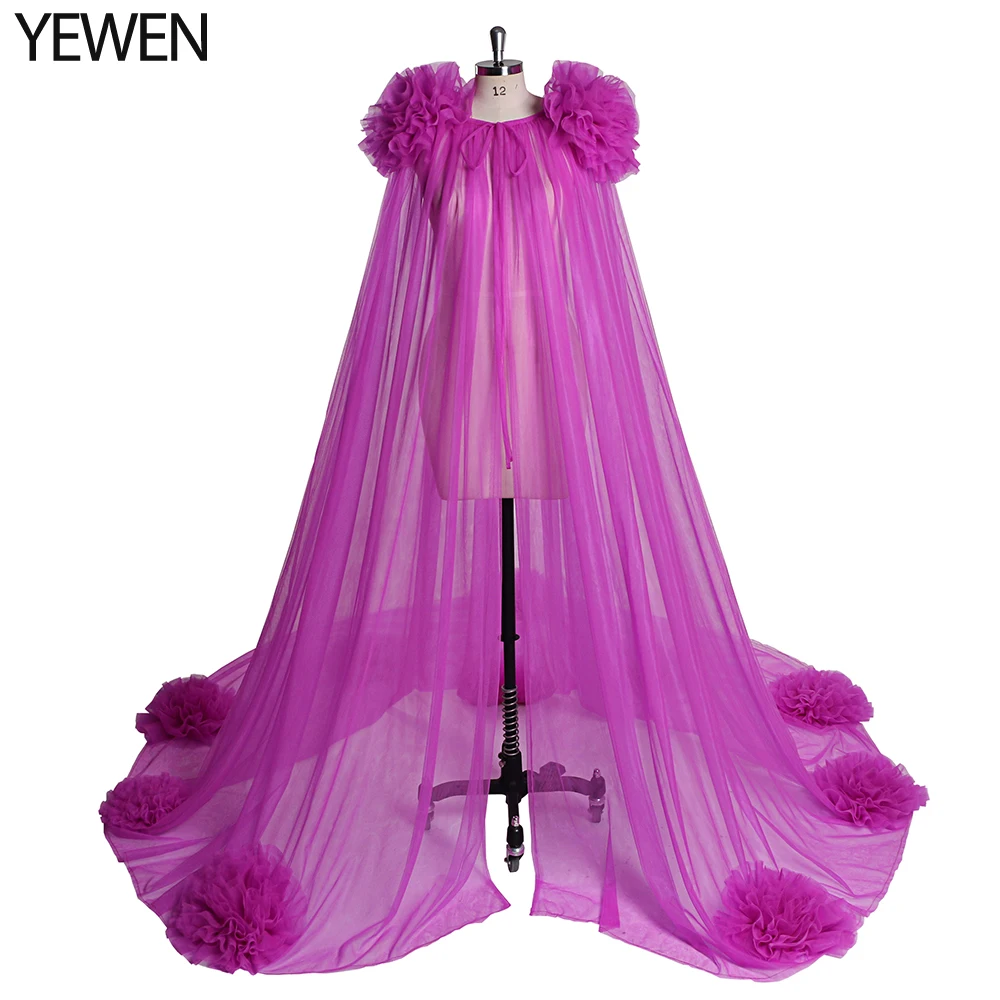 Long Maternity Dress Cloak Tulle Pregnancy Dress For Photo Shoot Women Pregnant Maxi Gown Photography Prop