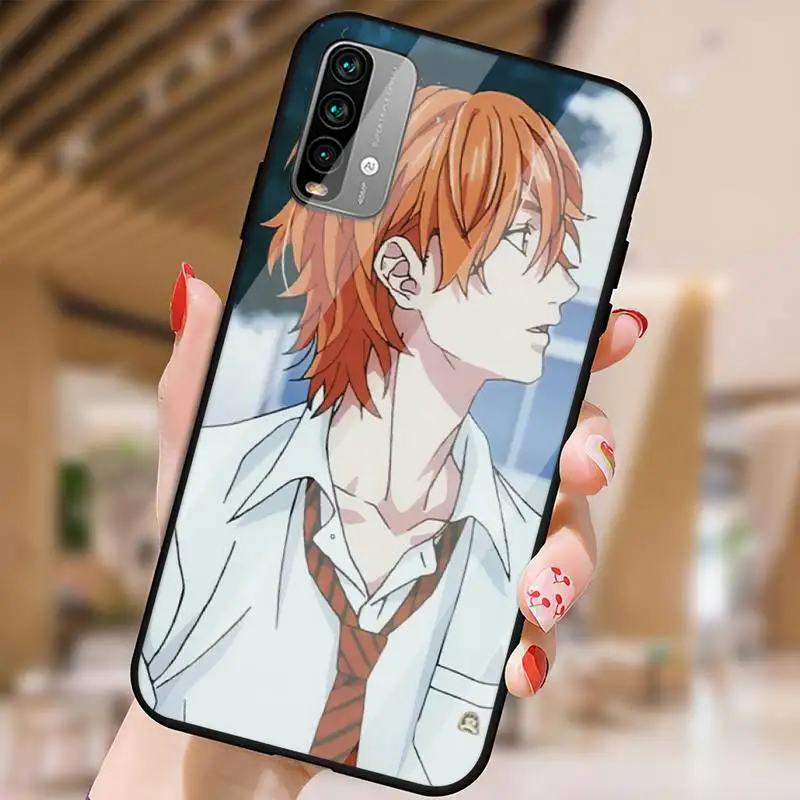 RUICHI Anime Yarichin bitch Club Phone Case For Xiaomi6 8SE X2S NOTE3 Redmi4 5 6 Plus note 4 7 Glass Shell | Мобильные телефоны и
