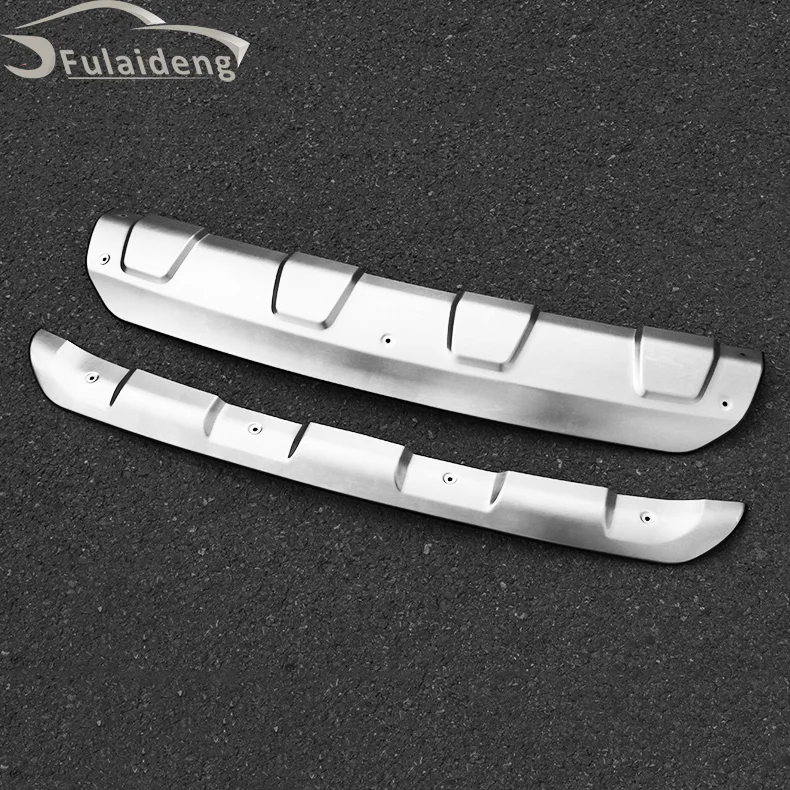 2 шт. защитные накладки на передний и задний бампер из нержавеющей стали для Mazda Cx 5