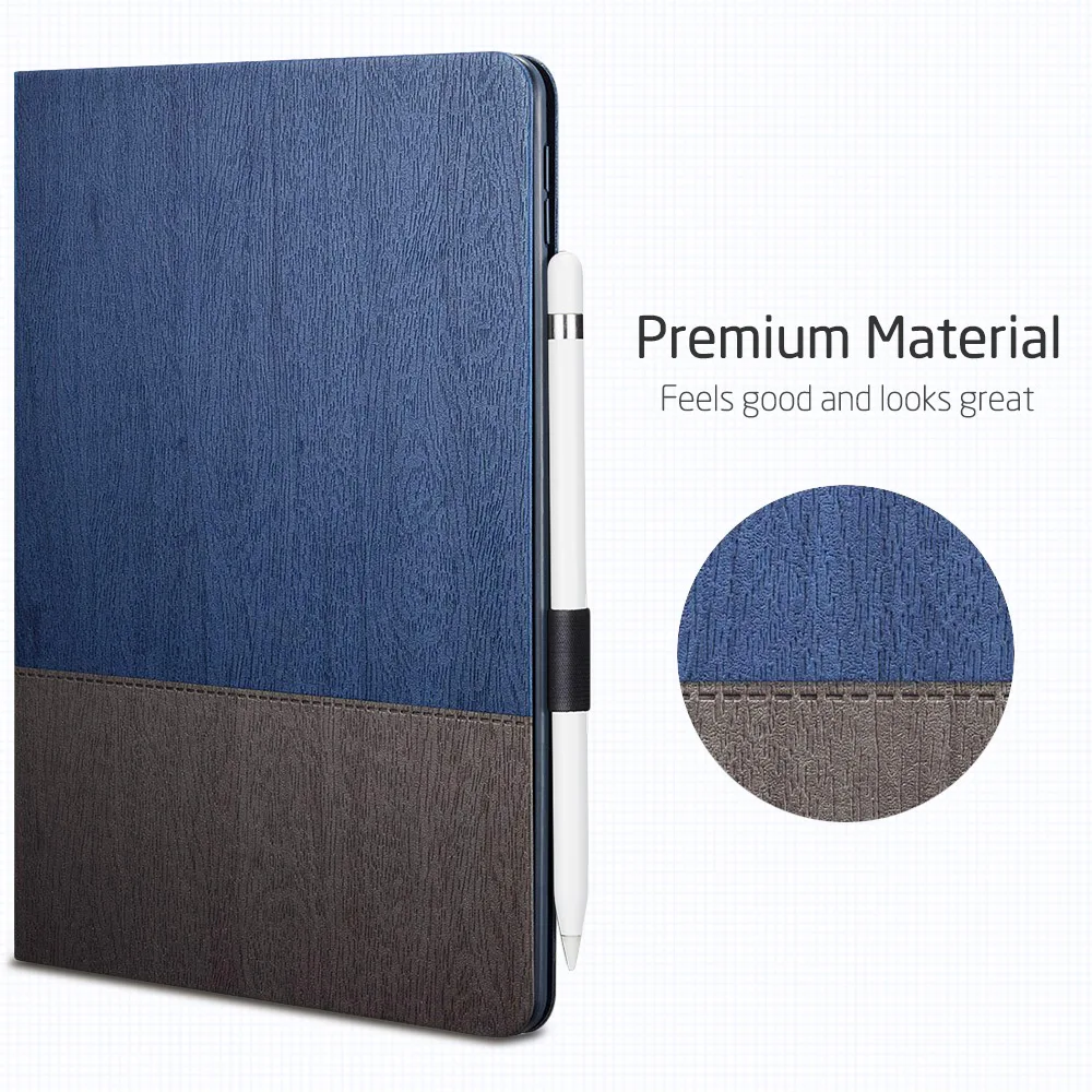Чехол ESR для iPad mini 5 2019 смарт книжка из искусственной кожи с тканью Оксфорд чехол