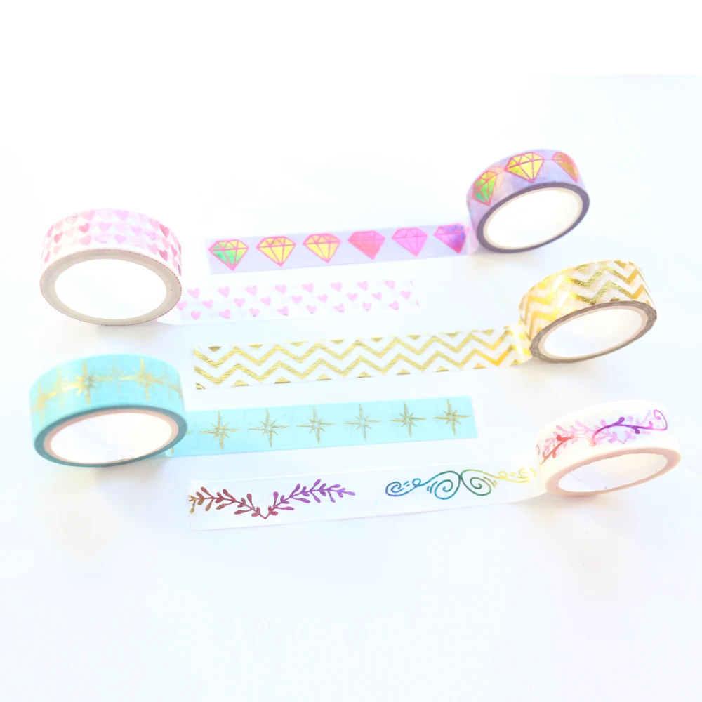 Мультяшная лента для декорации Domikee набор из фольги дневников и ноутбуков милая