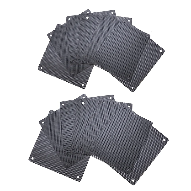 Хит продаж 12 шт. чехол из ПВХ для компьютера с сеткой охлаждающий вентилятор