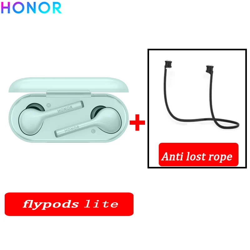 flypods lite rope Flypods lite Honor Flypods Lite беспроводные наушники Bluetooth 4,2 водонепроницаемые IP54 управление нажатием - Цвет: flypods lite rope