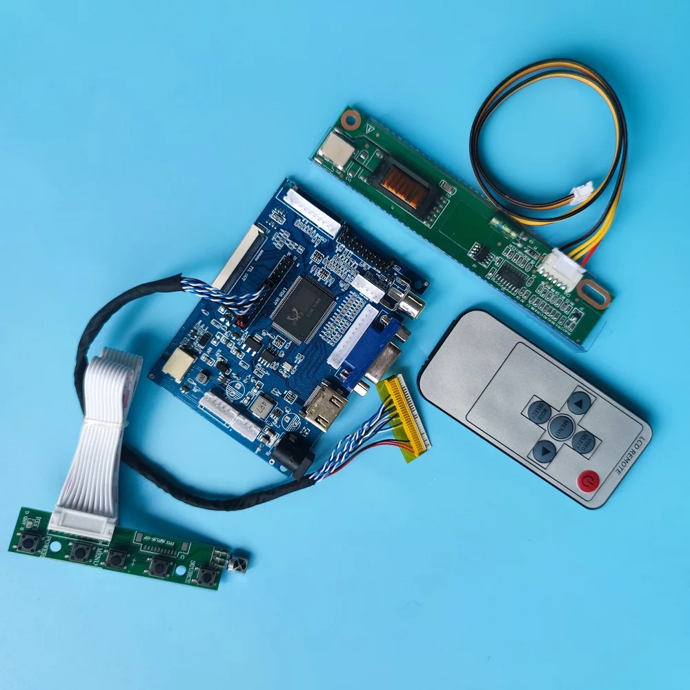 

Комплект дистанционного управления для 15,6 "1366 × 768 LP156WH1/LTN156AT01, плата контроллера, ЖК-экран, светодиодный ная панель, дисплей, совместимый с HDMI...