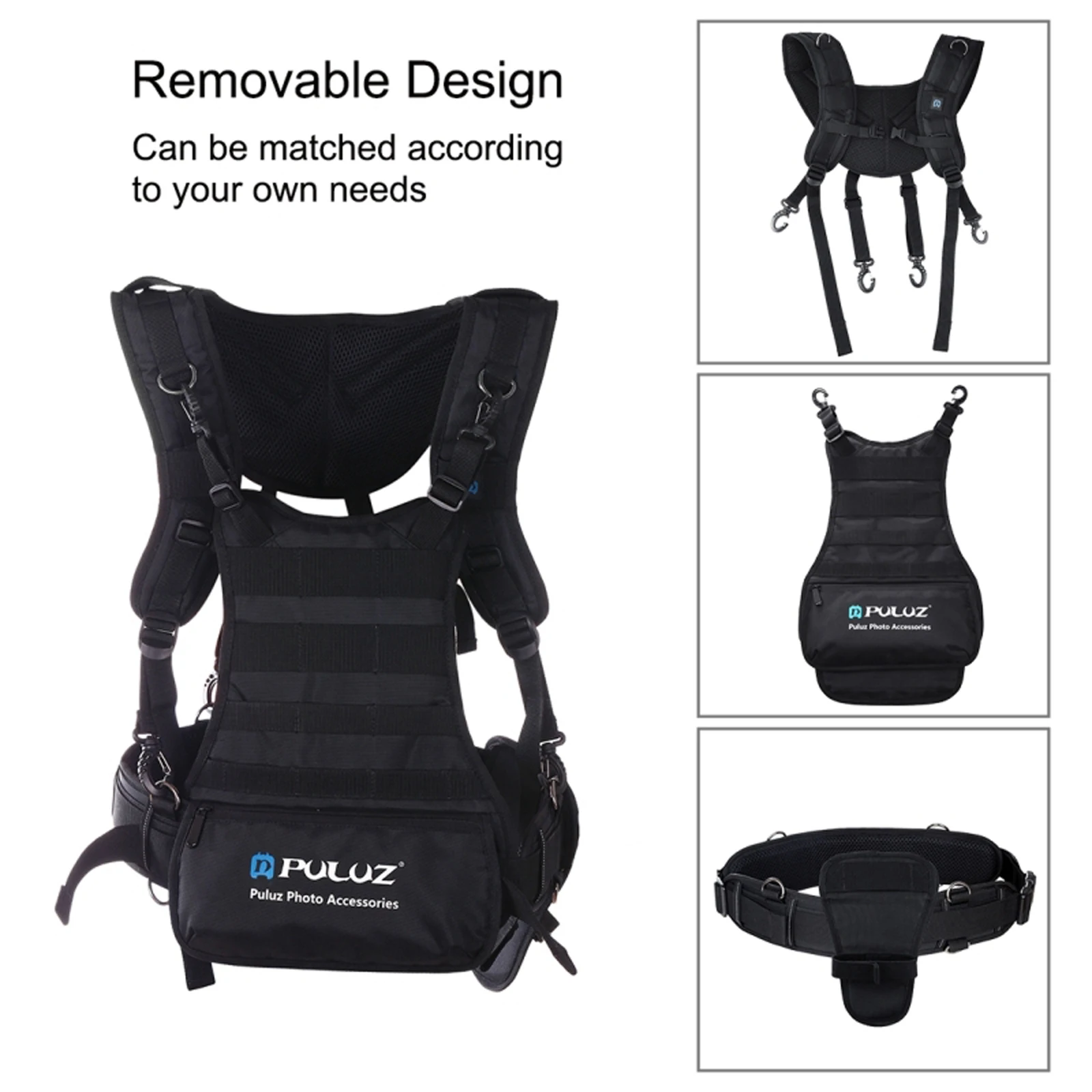 Регулируемый ремень для камеры двойной через плечо поясной SLR DSLR | Электроника