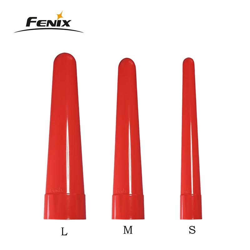 Fenix АОТ AOT-S AOT-M AOT-L фонарик красный жезла Набор колпачков сигнальная лампа для LD12