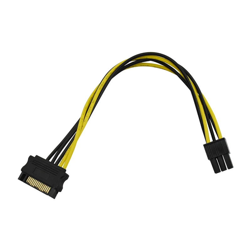 

10pcs 6PIN Cable USB Raiser Cable for Adapter Pcie Riser 1x 16x Usb 3.0 PCI Express Riser Card of Bitcoin PC V3 Series Fan