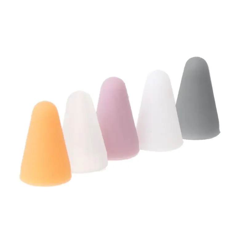 5 шт. бесшумный силиконовый сменный наконечник для чехла чехол Apple Pencil 1 й 2 стилус