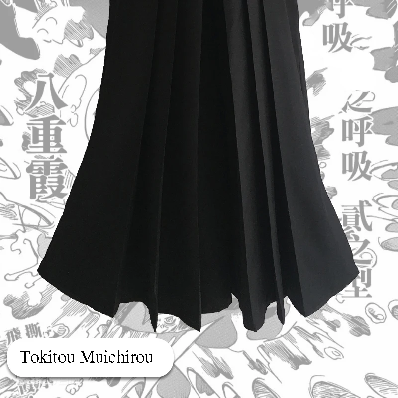 Аниме Comic Kimetsu No Yaiba костюмы для косплея Tokitou Muichirou карнавальный костюм Униформа