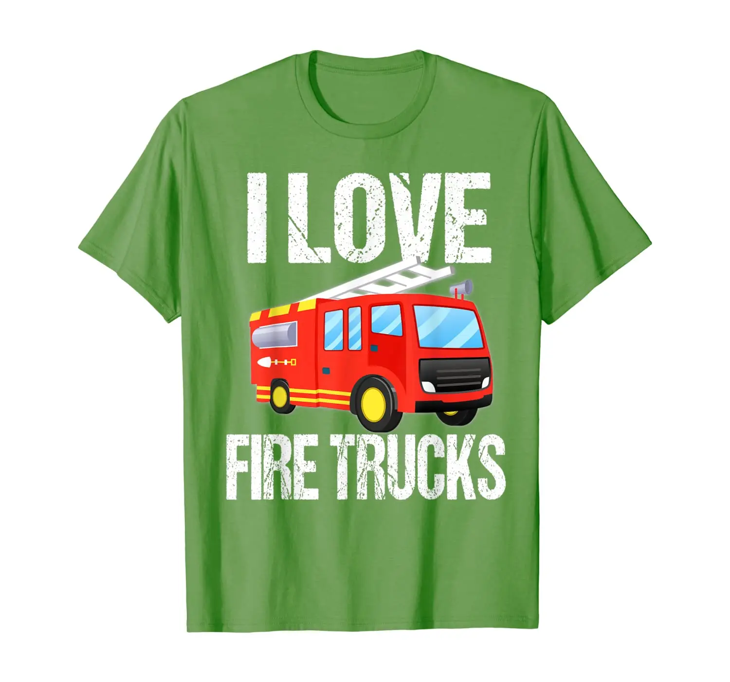 

Boys' I Love Fire Trucks T-Shirt For Kids Toddlers