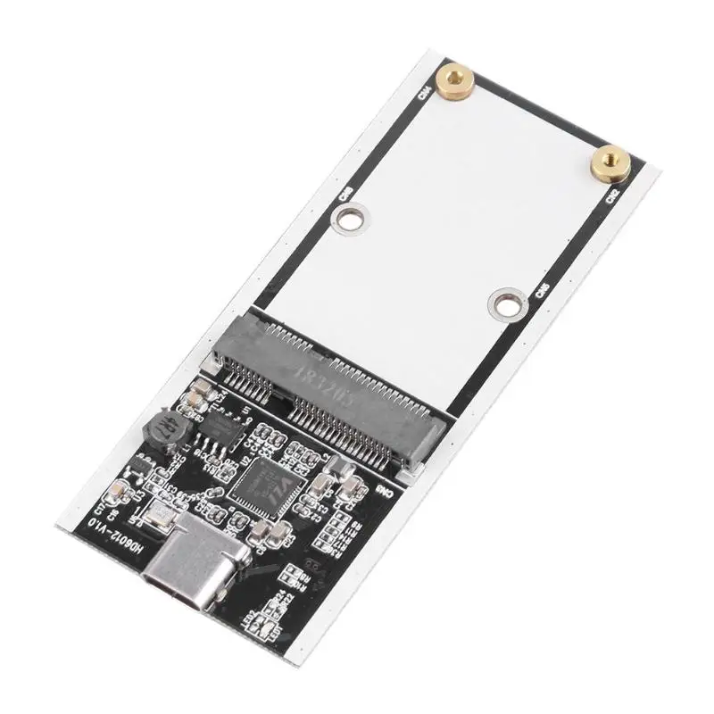 USB3.1 type-C к MSATA SSD Внешний корпус алюминиевый HDD коробка SSD жесткий диск Корпус 10 Гбит/с Hign-speed для Windows SE/ME/2000