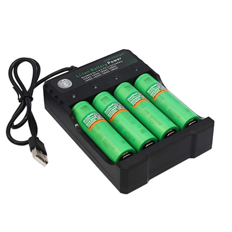 12 шт. 2019/100% оригинал VTC6 18650 V 3000 mAh Li ion 3 7 batera para SONY us18650 vtc6 USO + USB зарядное устройство |